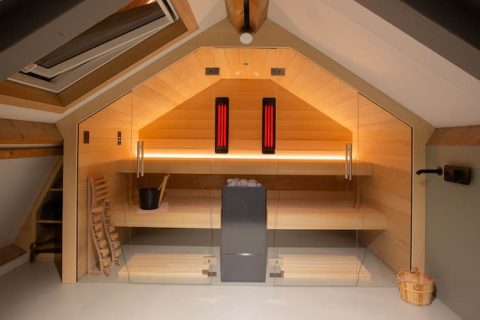 Sauna-infraroodcabine te Eindhoven